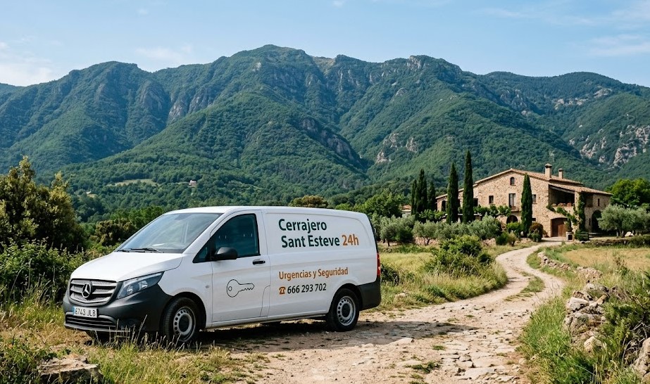 Furgoneta Cerrajero Sant Esteve de Palautordera Montseny